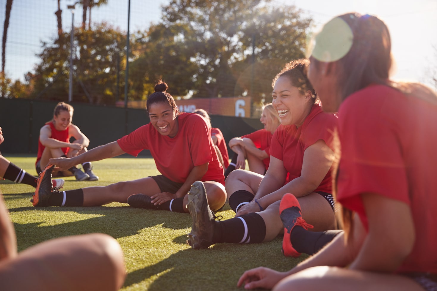 Football warm up