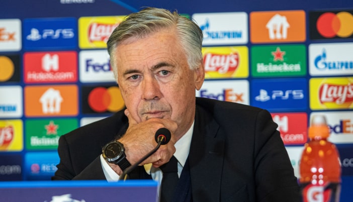 Experienced coach Carlo Ancelotti