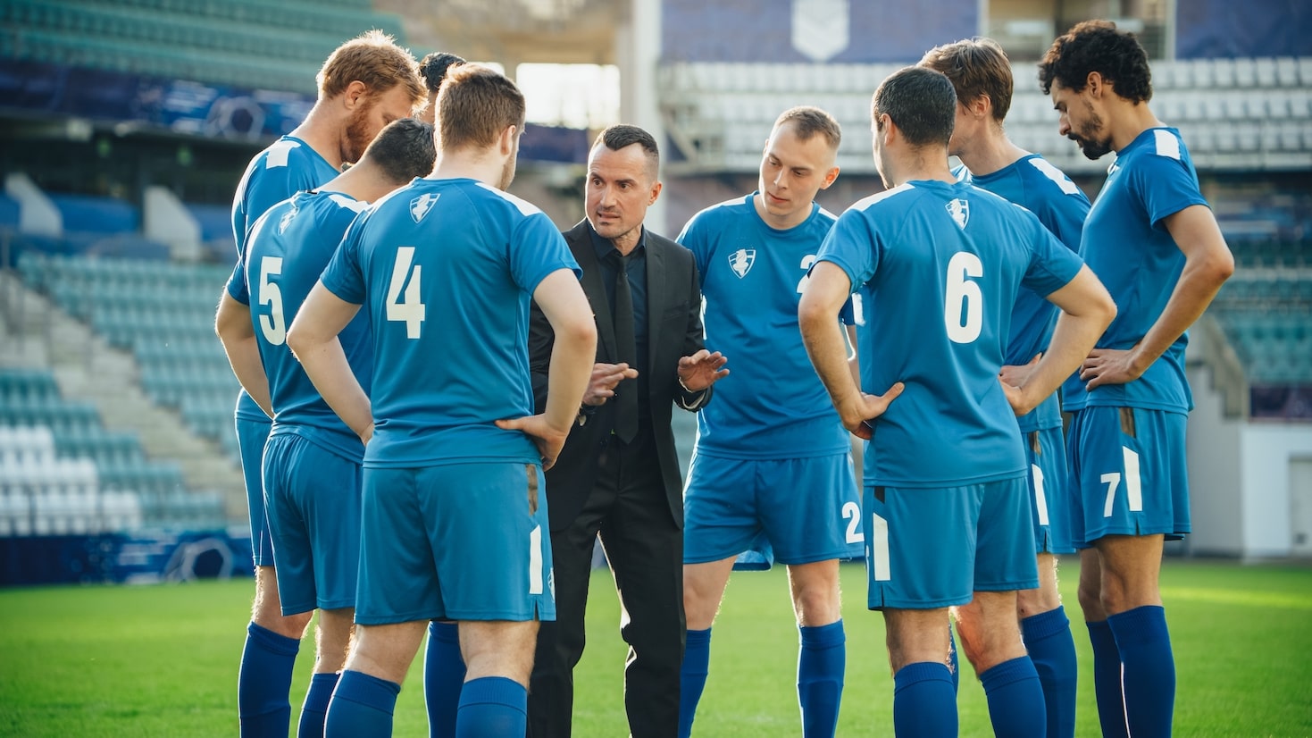 Football team talk