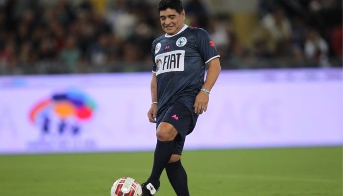 Midfielder in Soccer - Diego Maradona