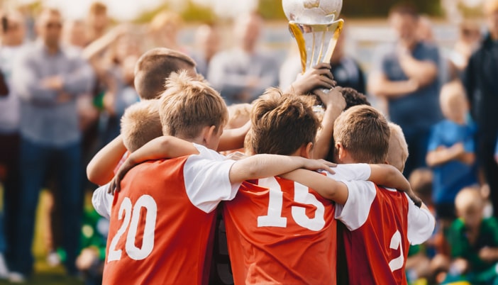 Winning mentality for youth teams