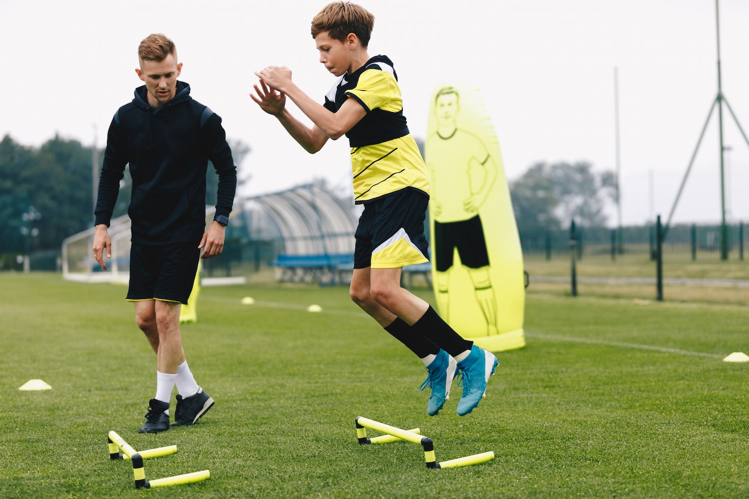 hurdles help improve agility in soccer