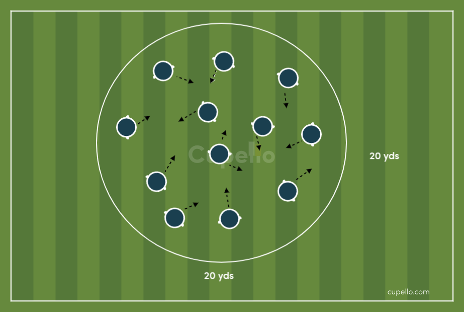 Tails Soccer Drill