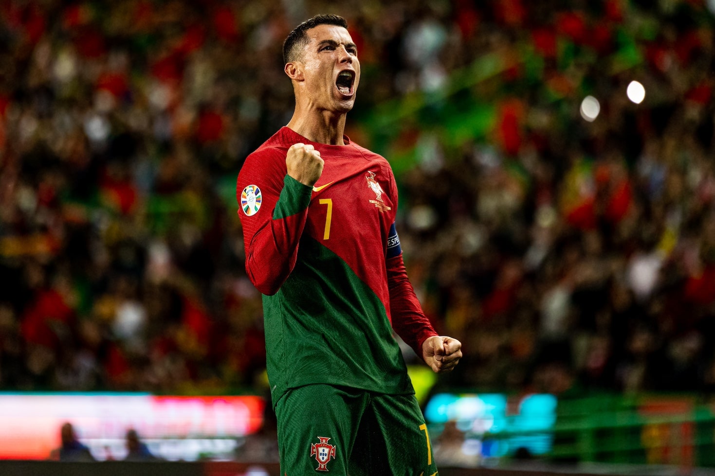 Ronaldo scoring hat trick
