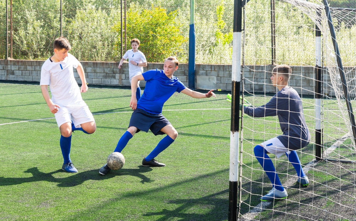 Soccer defense drills