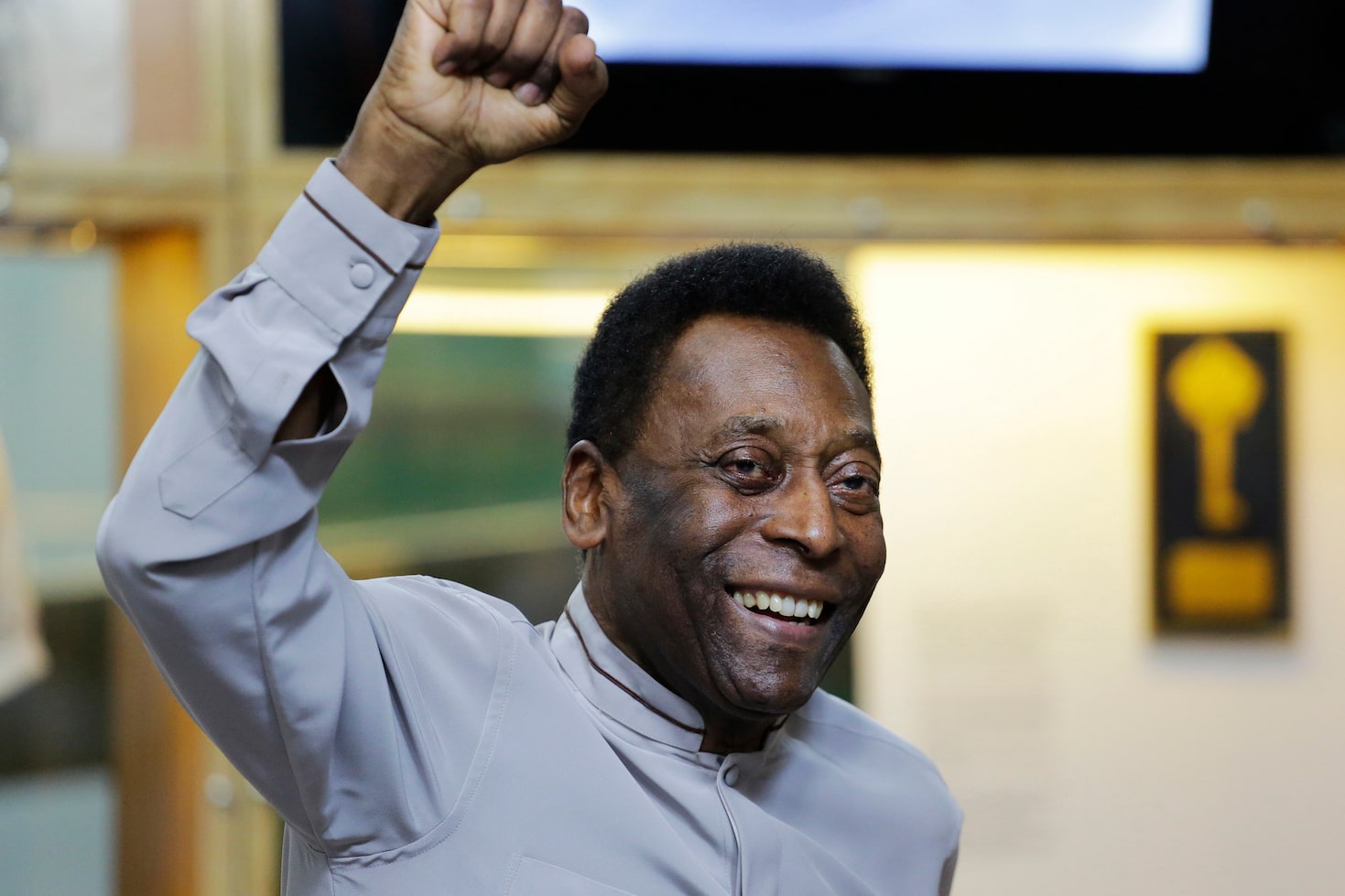 Pele won a World Cup as Brazil's number 10