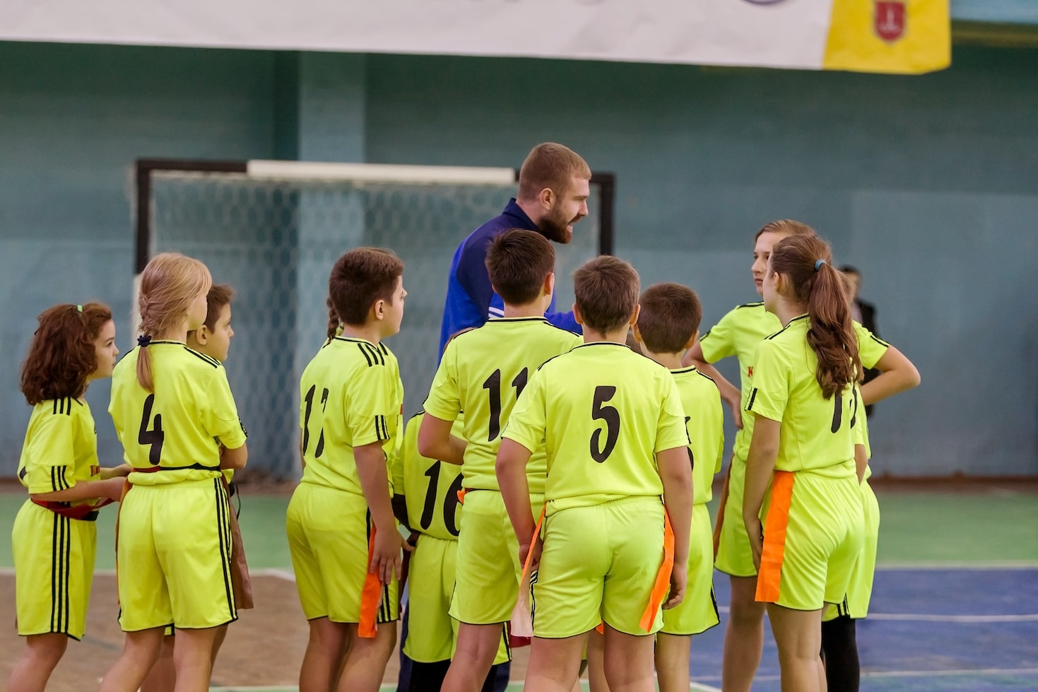 Youth soccer coaching