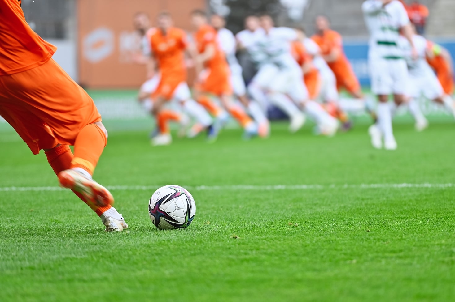 Midfield formation soccer