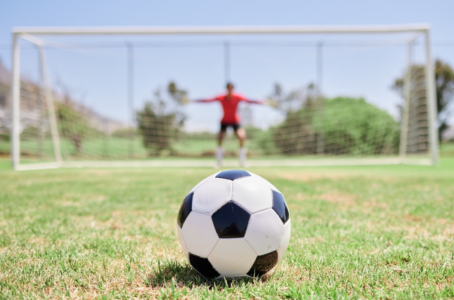 Goalkeepers in penalty 